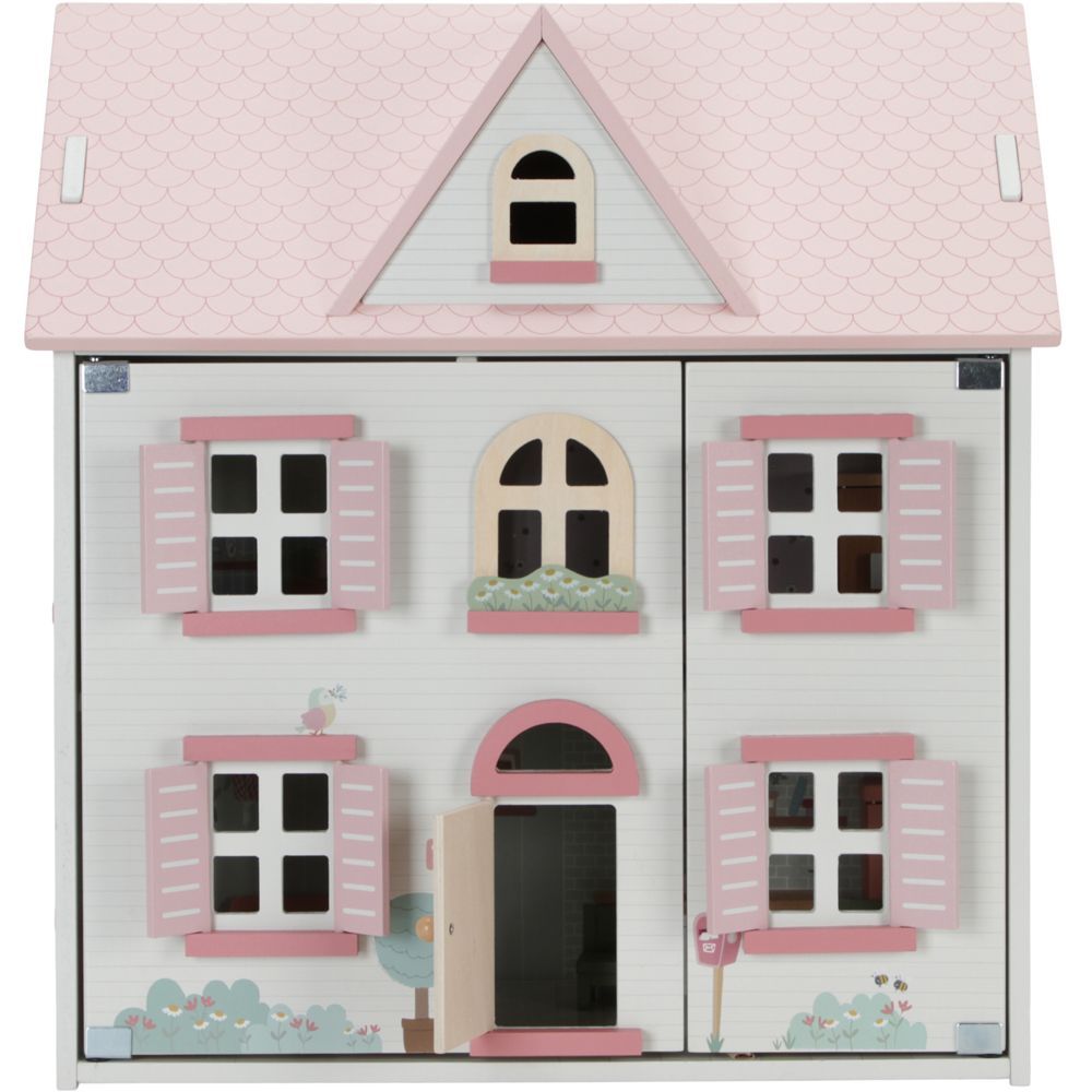 Maison de poupée moyenne en bois (Little Dutch) - Image 1