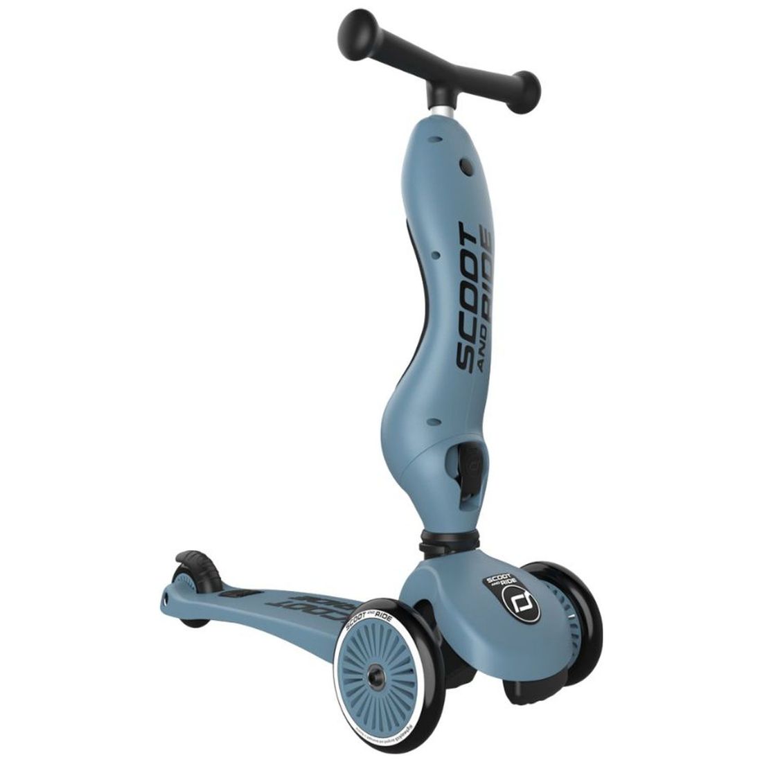 Porteur évolutif en trottinette Highwaykick 1 Steel (Scoot And Ride) - Image 6