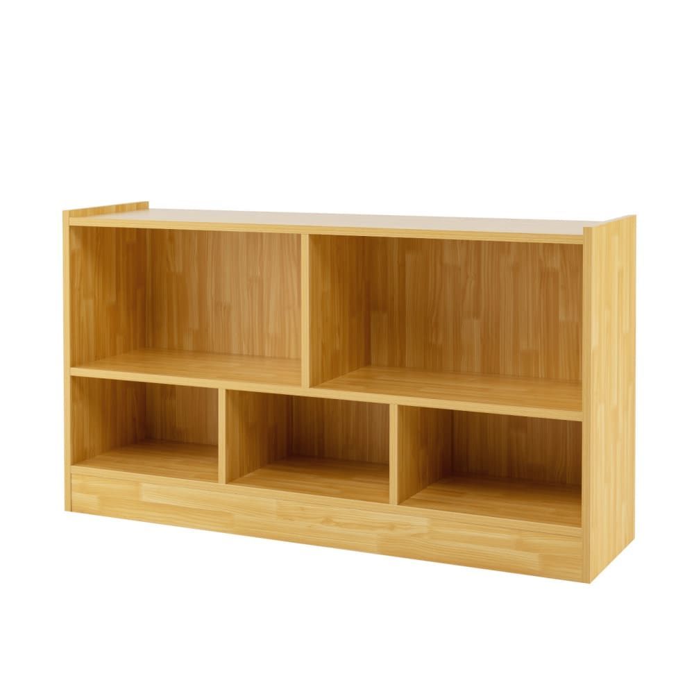 Bibliothèque 5/8 cubes ouvertes blanc 111x30x61,5cm (Giantex) - Couverture