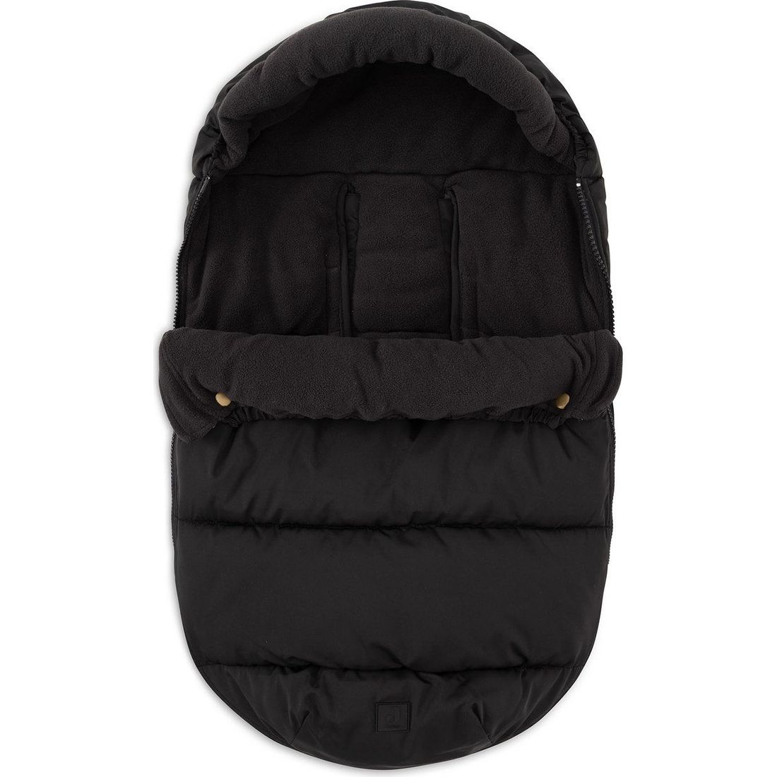 Nid d'ange passe sangle Puffed Black (groupe 0+) (Jollein) - Image 1