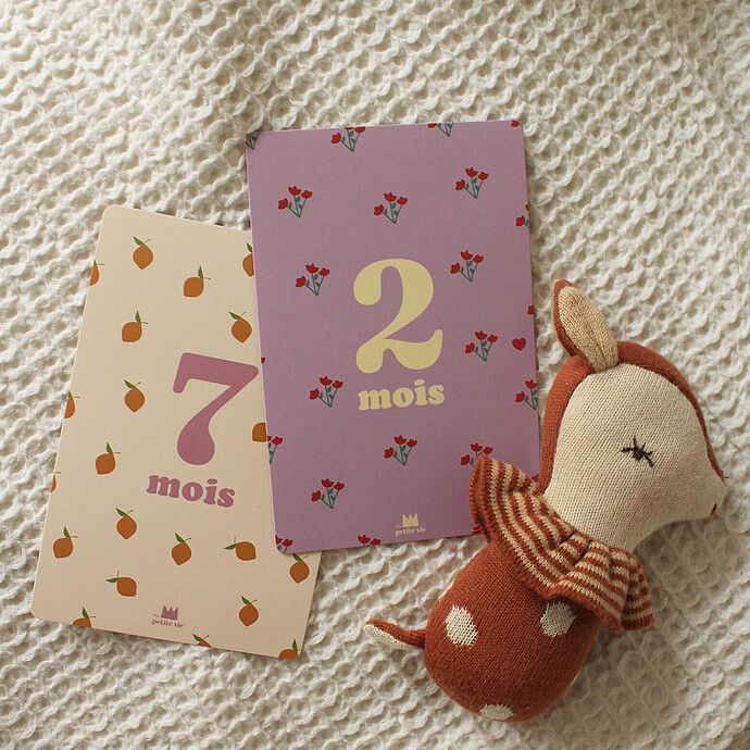 Cartes Etapes - Mes 12 Premiers Mois (Ma petite vie) - Image 2