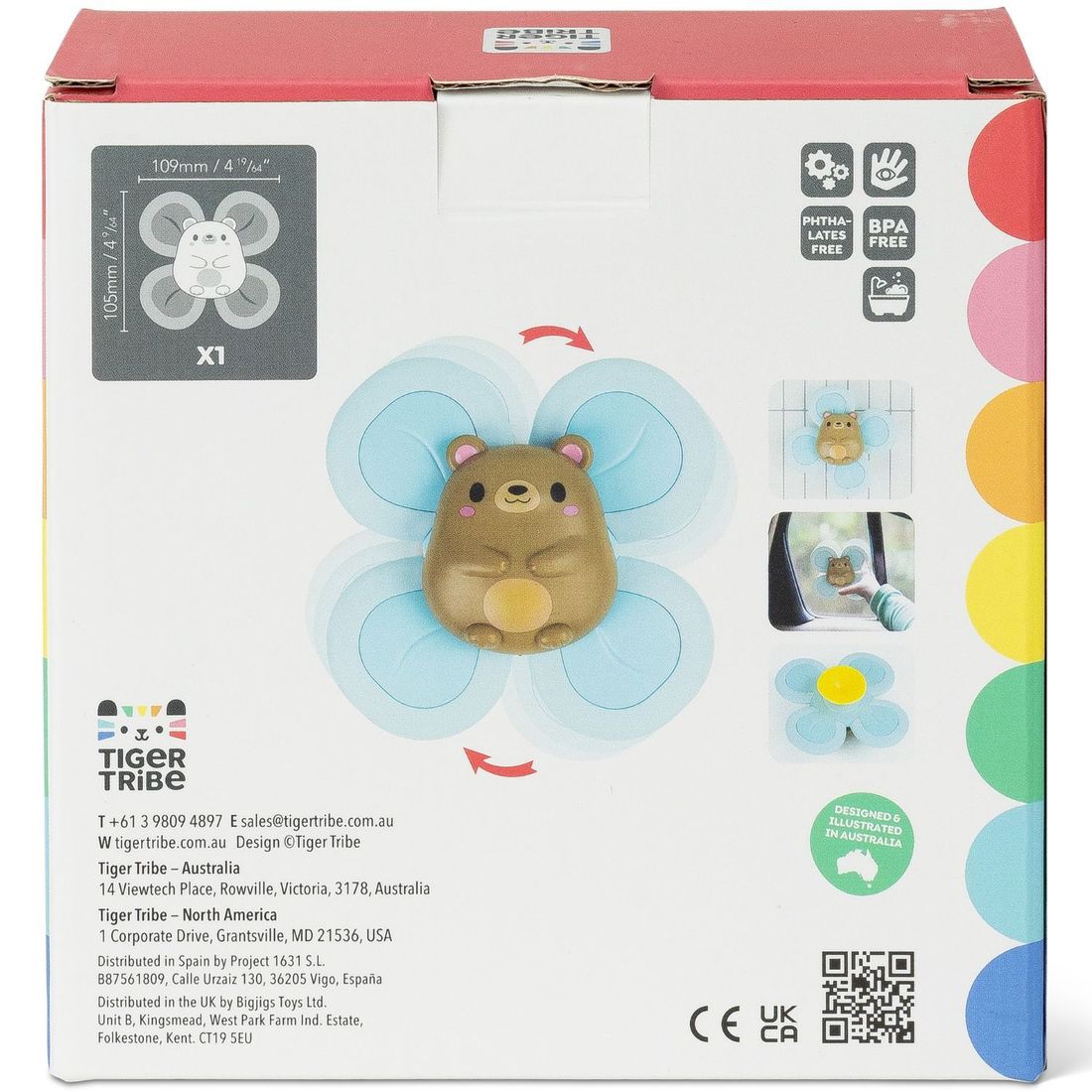 Spinner sensoriel Ours (Tiger Tribe) - Image 6