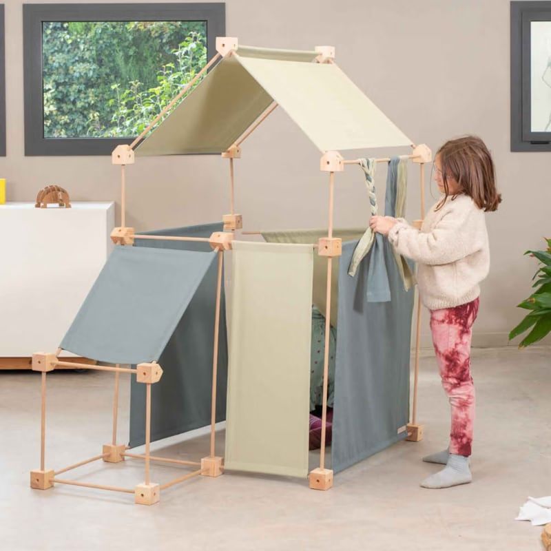 Jeu de construction géant en bois et ti (Trigonos) - Image 2