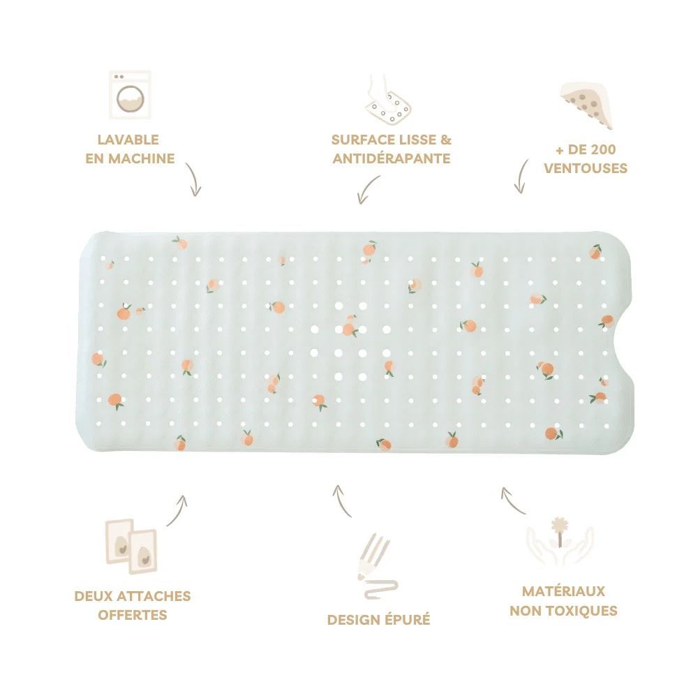 Tapis de bain - le pêche (Tapilou) - Image 2