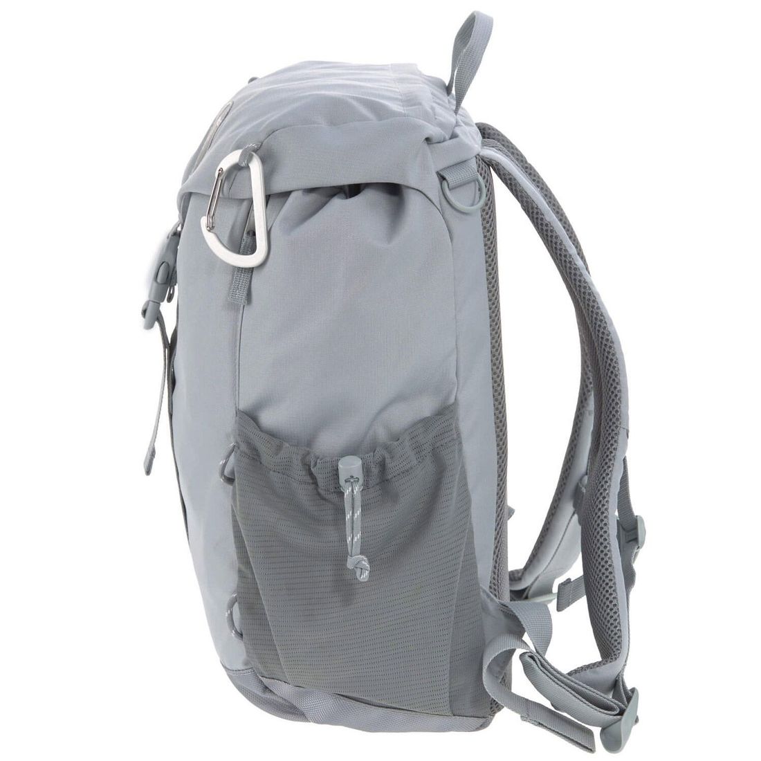 Sac à dos à langer en polyester recyclé gris Outdoor Green Label (Lassig) - Image 6