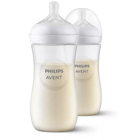Lot de 2 Biberons Natural 3.0 (Philips Avent) - Couverture