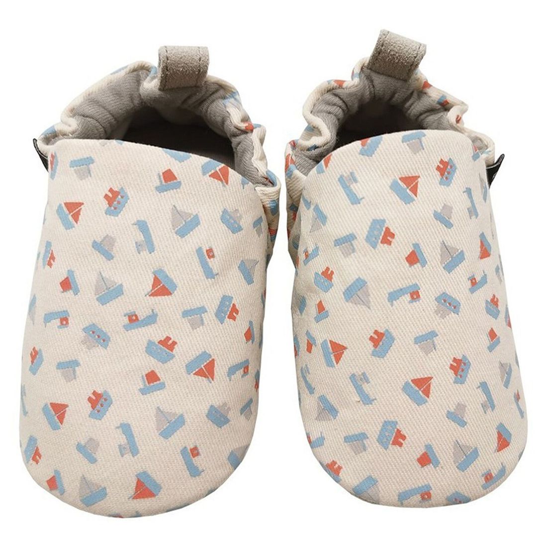 Chaussons en Coton Les Bateaux - 16/17 (Maison Petit Jour) - Image 1