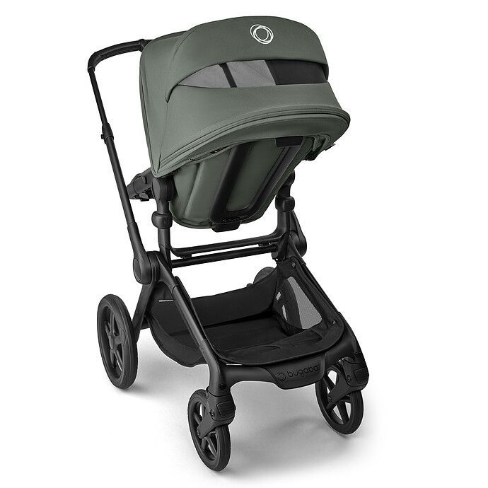 Poussette Citadine Fox5 Renew Complète Châssis Noir - Forest Green (Bugaboo) - Image 5