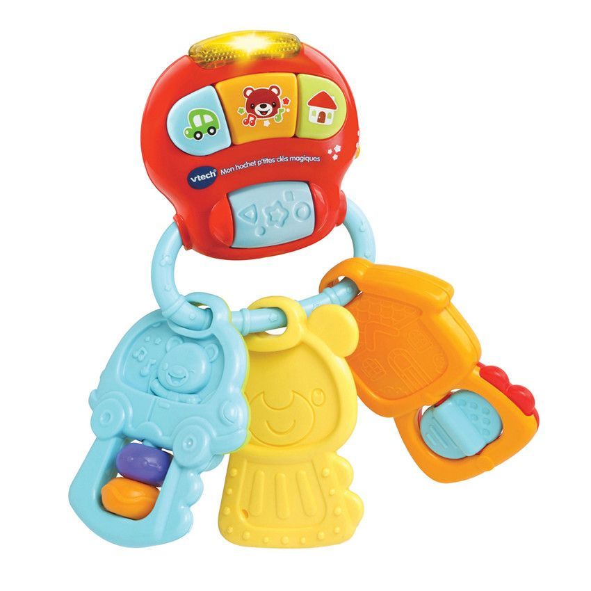 Hochet Mes P'tites Clés Magiques - Multicolore (VTech) - Couverture