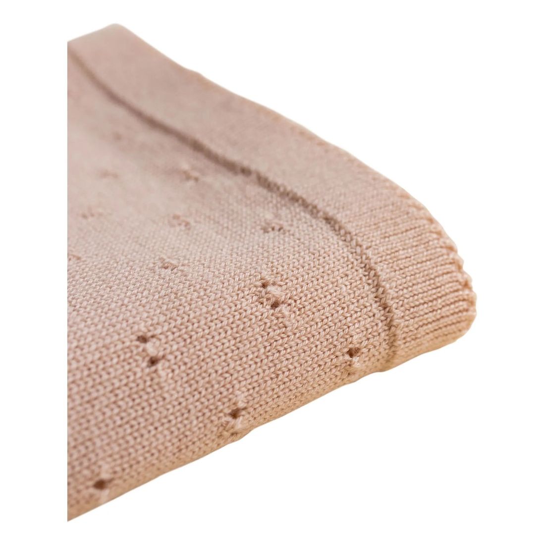 Hvid - Couverture Bibi Pointelle Laine Mérinos (Hvid) - Image 1