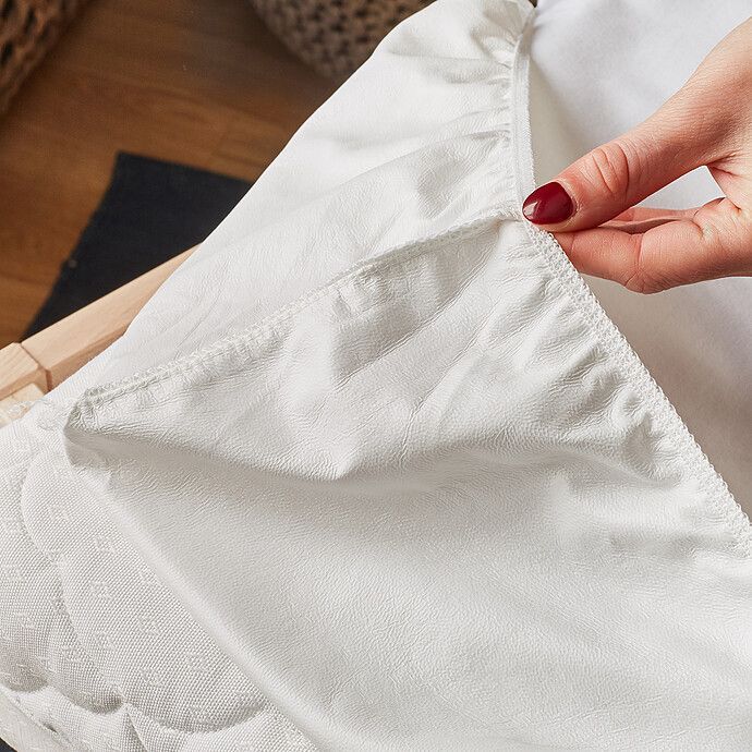 Drap Housse Magique Blanc - 60 x 120 cm (P'Tit Lit) - Image 2