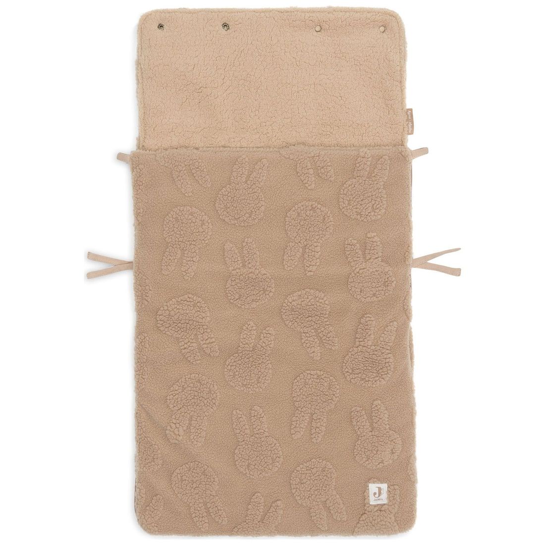 Nid d'ange passe sangle Miffy Jacquard Teddy Biscuit (groupe 0+) (Jollein) - Image 4