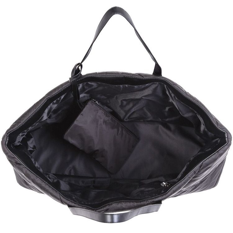 Sac à langer à anses Family bag matelassé noir (Childhome) - Image 9