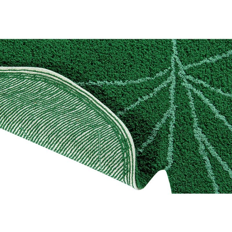 Tapis lavable Monstera Leaf vert (120 x 160 cm) (Lorena Canals) - Image 7