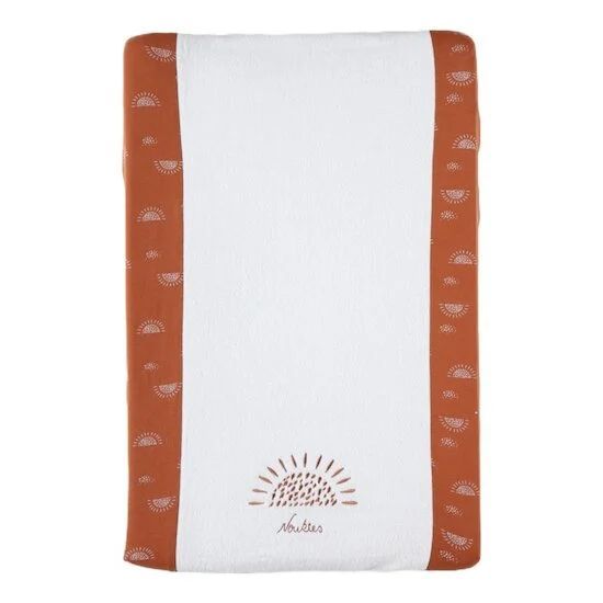 Babou & Kendi Matelas à langer avec housse élastique en éponge (Noukie's) - Couverture