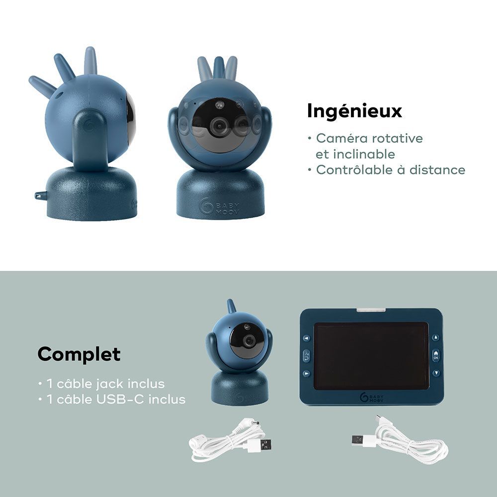 Babyphone vidéo Yoo master+ HD (Babymoov) - Image 6