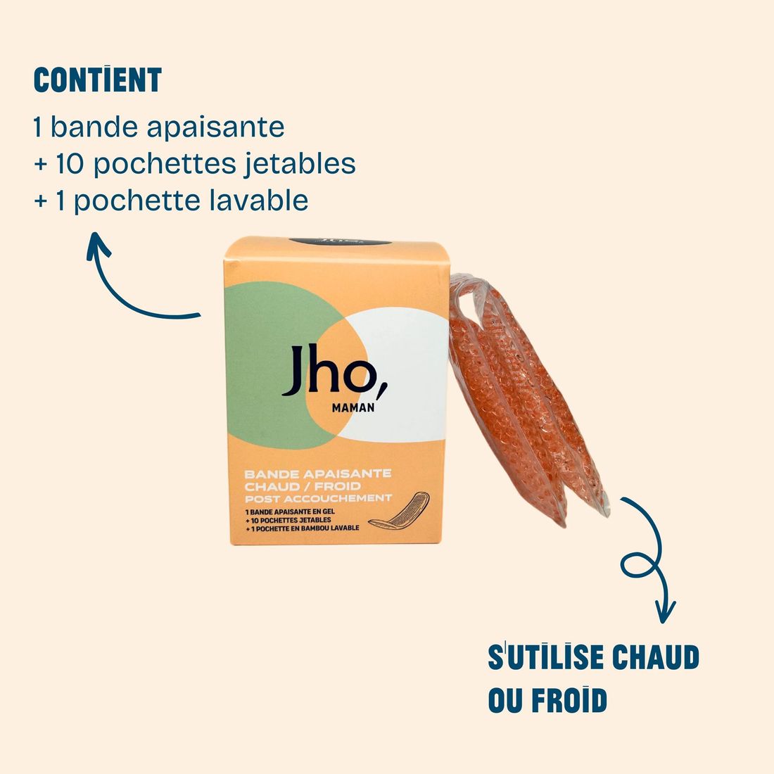 Bande apaisante chaud/froid (Jho) - Image 1