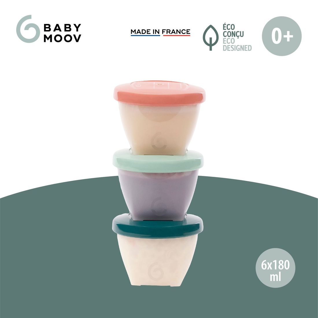 Babybols Bisourcés Pots de Conservation (Babymoov) - Image 3