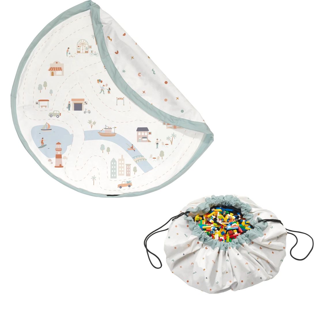 playmat & toy bag-citymap (Play & Go) - Image 1