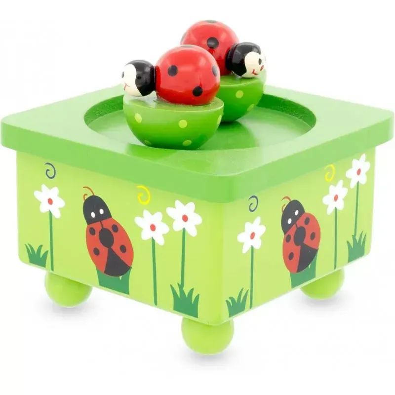 Boite à musique coccinelle feuille (Ulysse) - Couverture