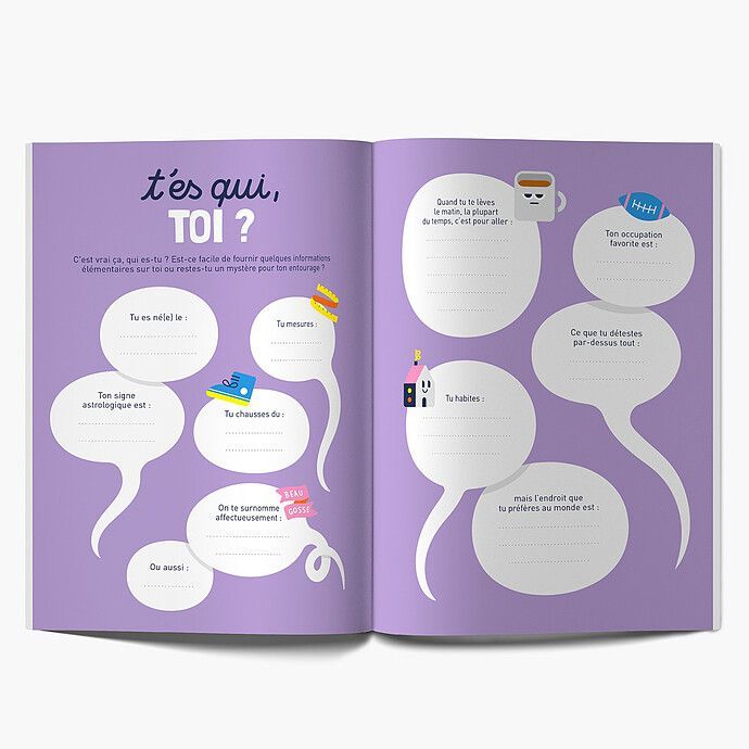 Livre à Compléter Vive Toi ! (Minus Editions) - Image 3