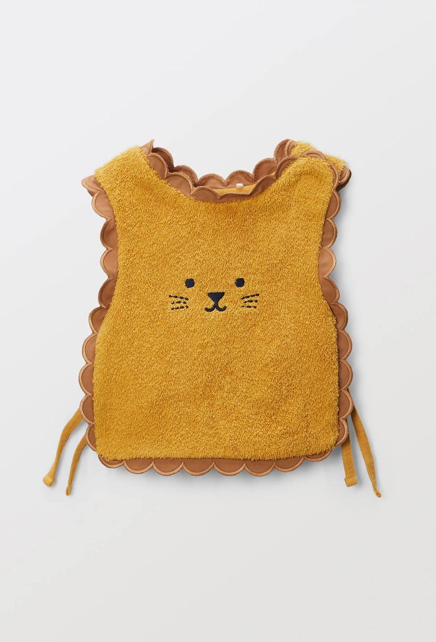 Bavoir tablier bébé en coton BIO GOTS (Bout'Chou) - Couverture