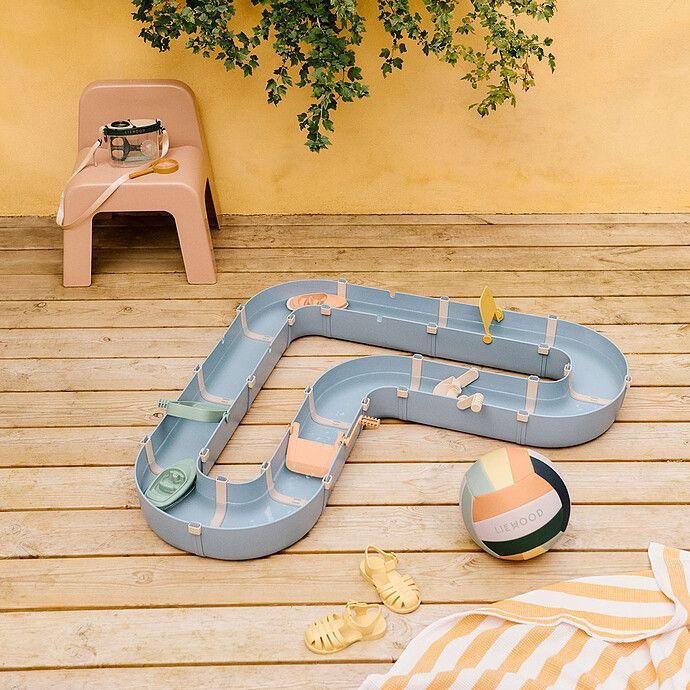 Circuit d'Eau Cassian - Beach Blue Multi Mix (Liewood) - Image 5