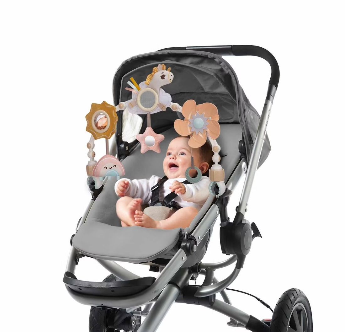 Arche D’activités Pour Poussette Licorne Beige Licorne (Tiny Love) - Image 1