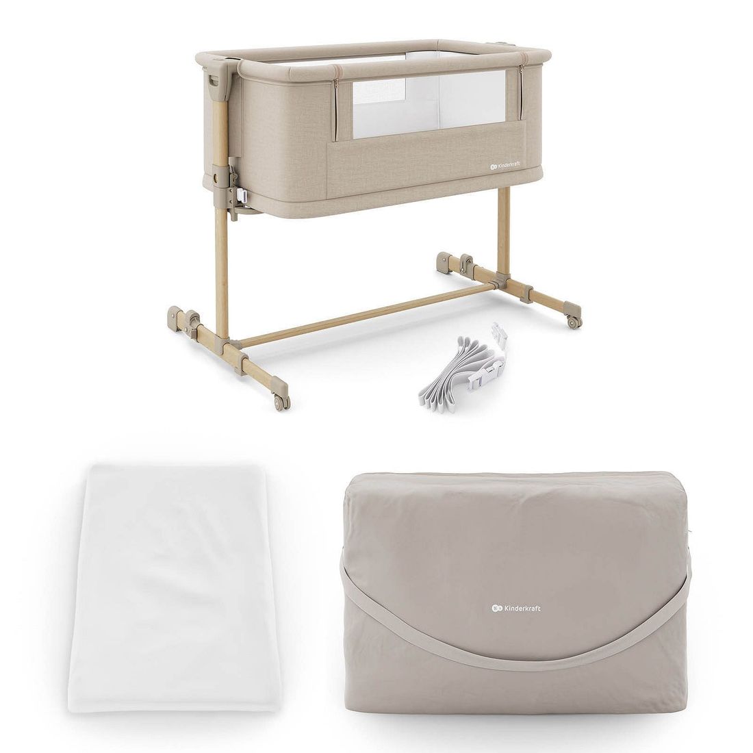 Berceau cododo 3 en 1 NESTEE GROW 2 beige (Kinderkraft) - Image 12