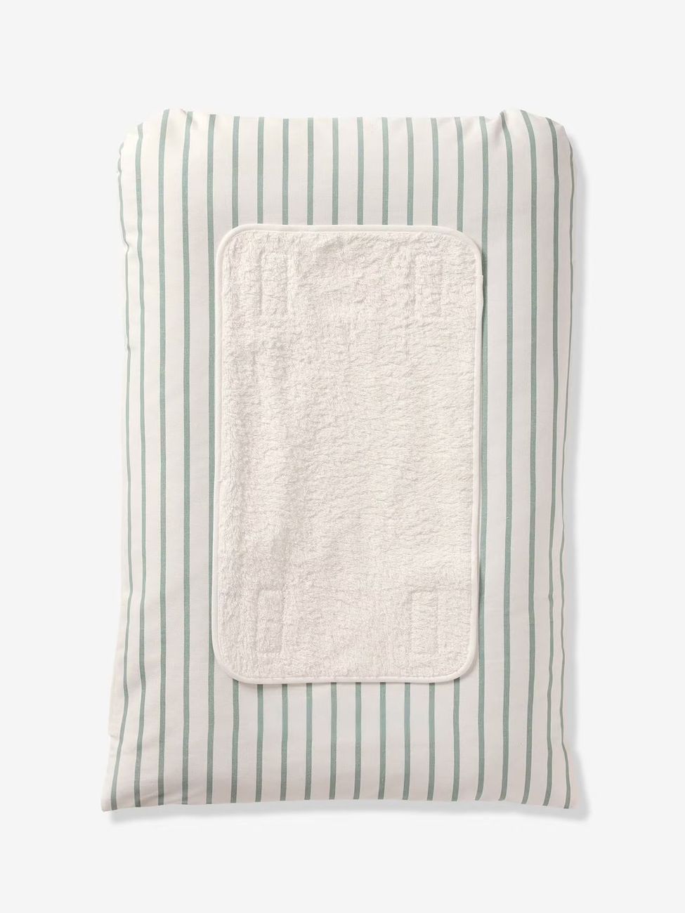 Housse matelas à langer personnalisable vert sauge (Vertbaudet) - Image 2