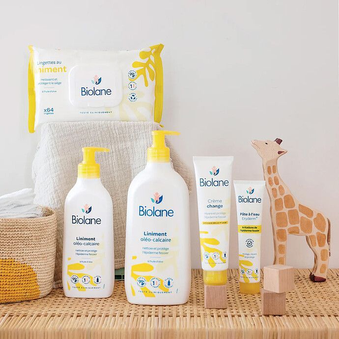 Paquet de 64 Lingettes au Liniment (Biolane) - Image 3