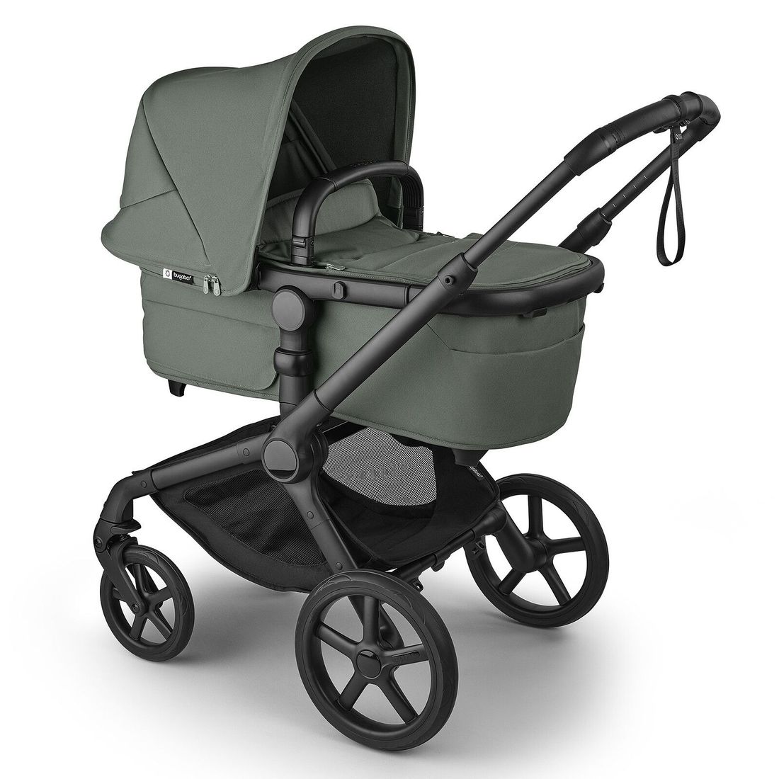 Poussette Citadine Fox5 Renew Complète Châssis Noir - Forest Green (Bugaboo) - Couverture