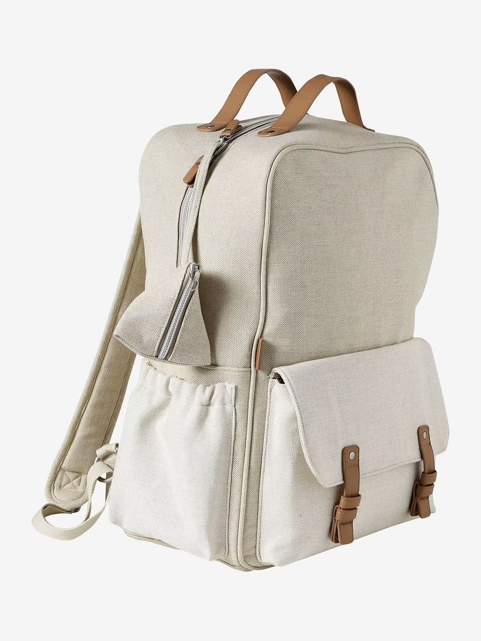 Sac à dos à langer Bergen écru (Vertbaudet) - Image 2