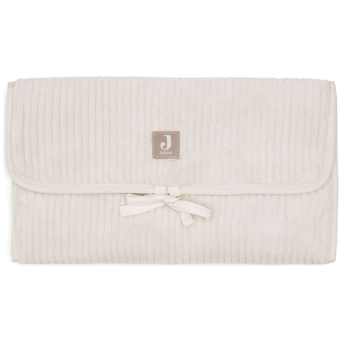 Tapis à langer nomade Cloudy Rib Oatmeal (Jollein) - Couverture
