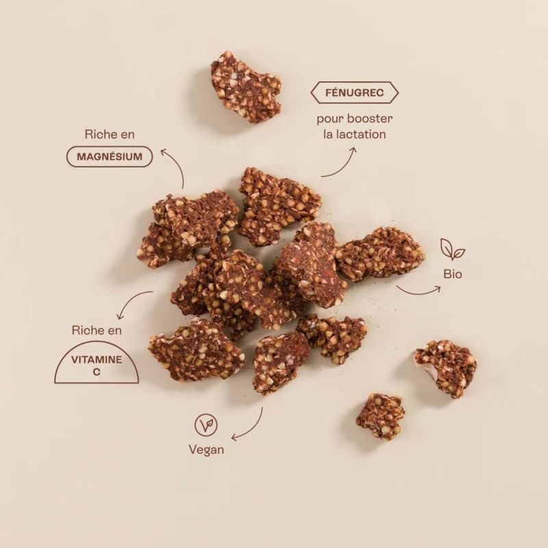 Choco nut - granola allaitement (Jolly Mama) - Image 2