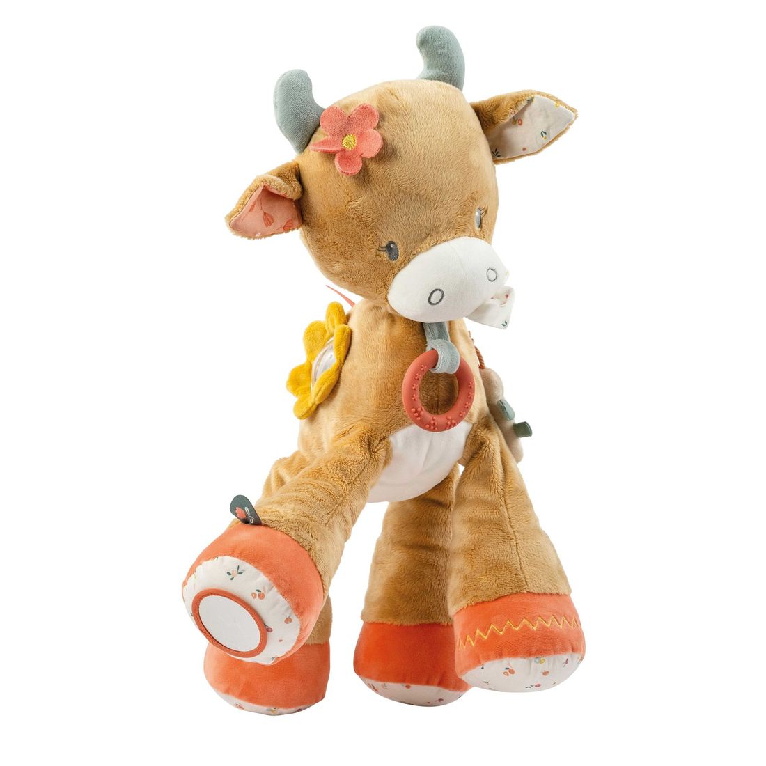 Mila, Zoé & Lana Peluche d'Activités Vache Mila (Nattou) - Image 1
