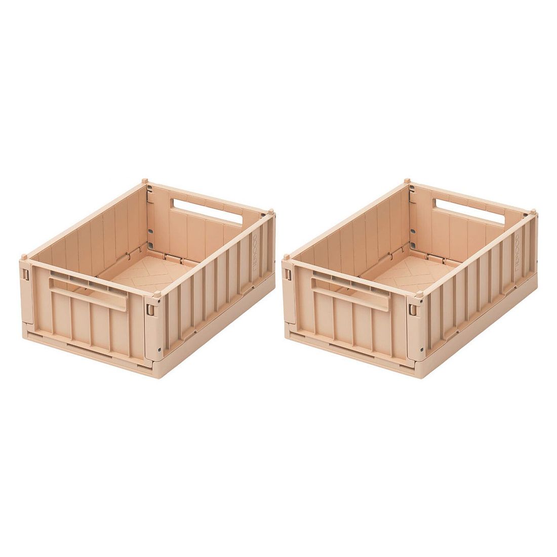 Lot de 2 Caisses de Rangement Weston Small - Tuscany Rose (Liewood) - Image 1
