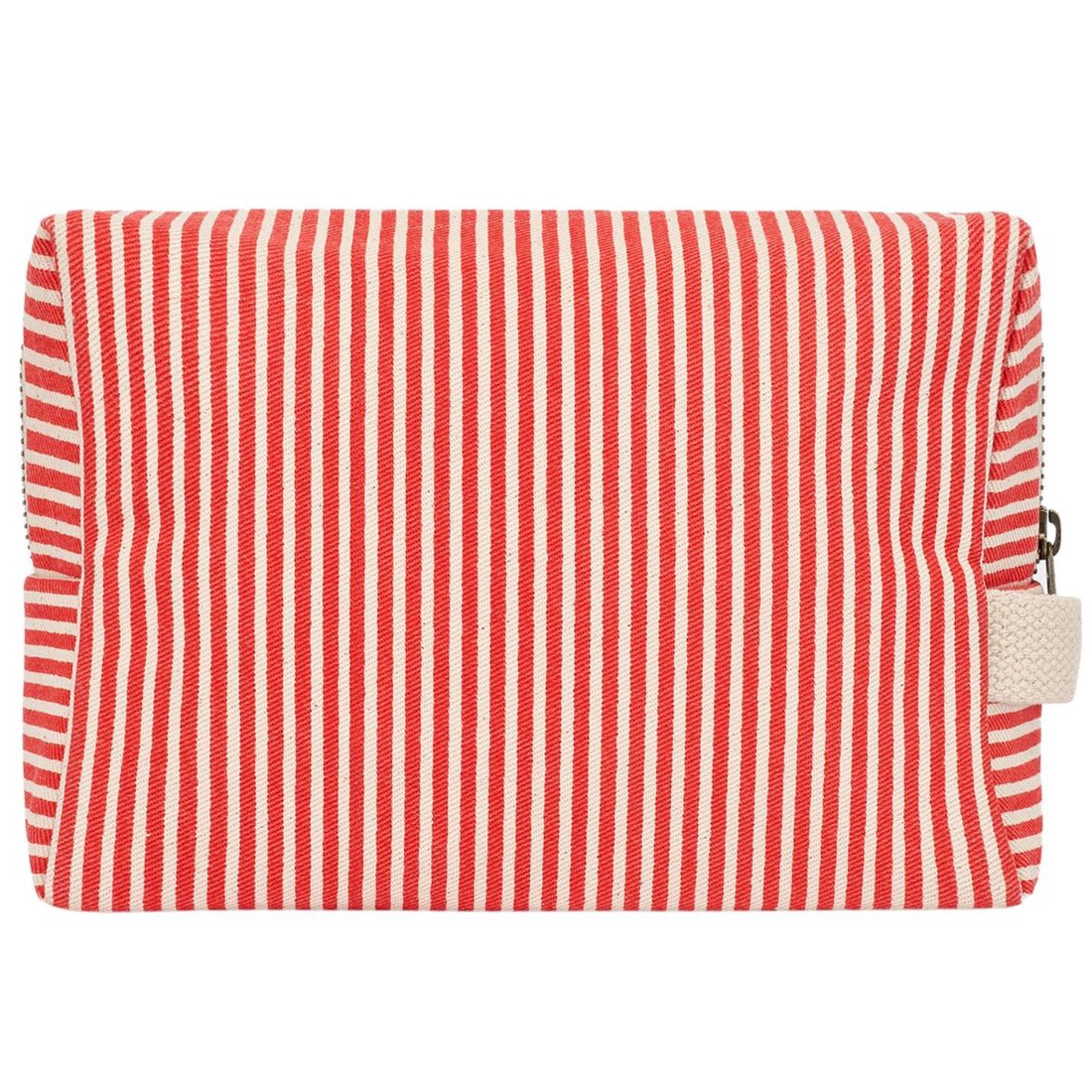 Trousse de toilette Leon Rayures Fines Rouge (Hindbag) - Image 4