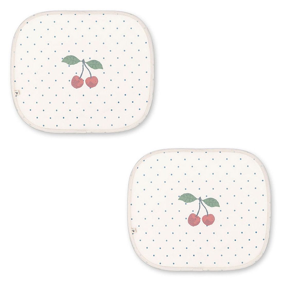 Lot de 2 Pare-soleils - Navy Dot (Konges Slojd) - Couverture