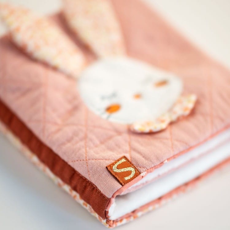 Livre d'éveil lapin Esmée (Sauthon) - Couverture