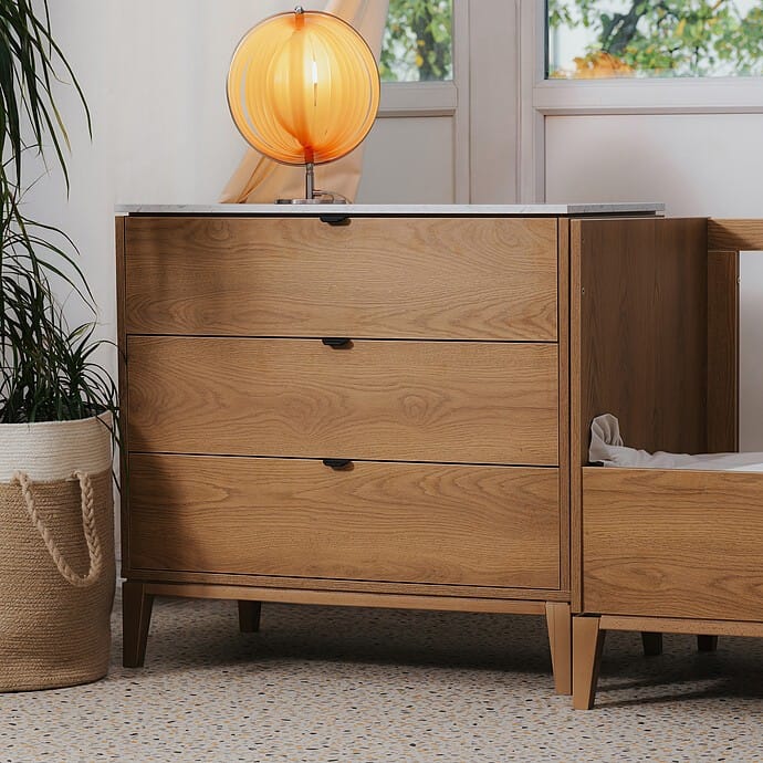 Commode Milan - Chêne Caramel (Nina Bien) - Couverture