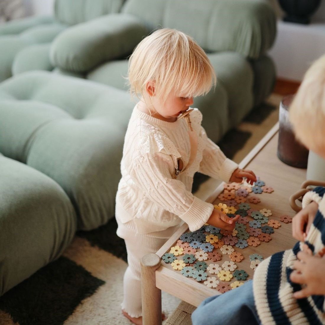 Jouet de construction Connect Hex (Mushie) - Couverture