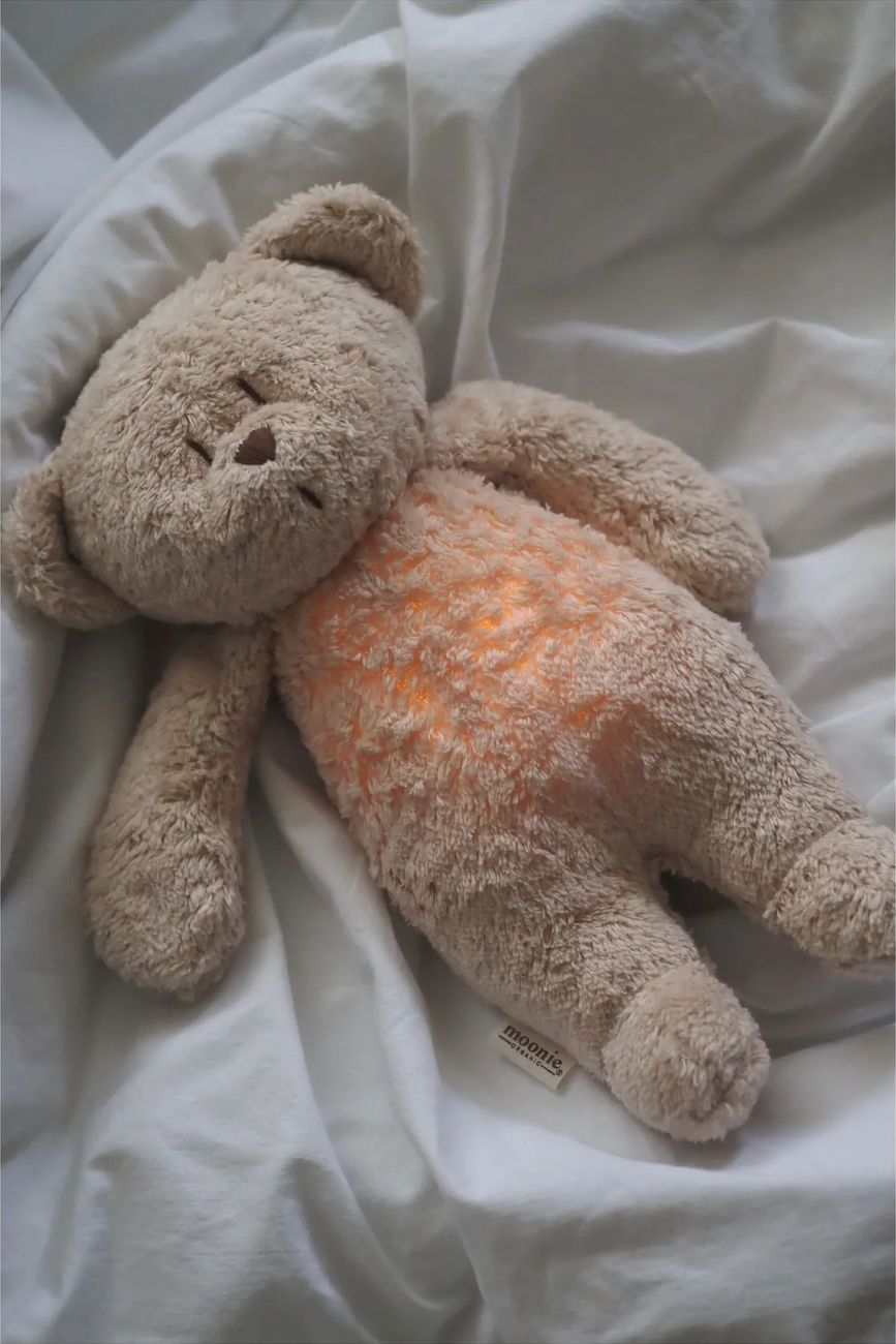 Moonie - Peluche Ourson veilleuse musicale (Moonie) - Couverture