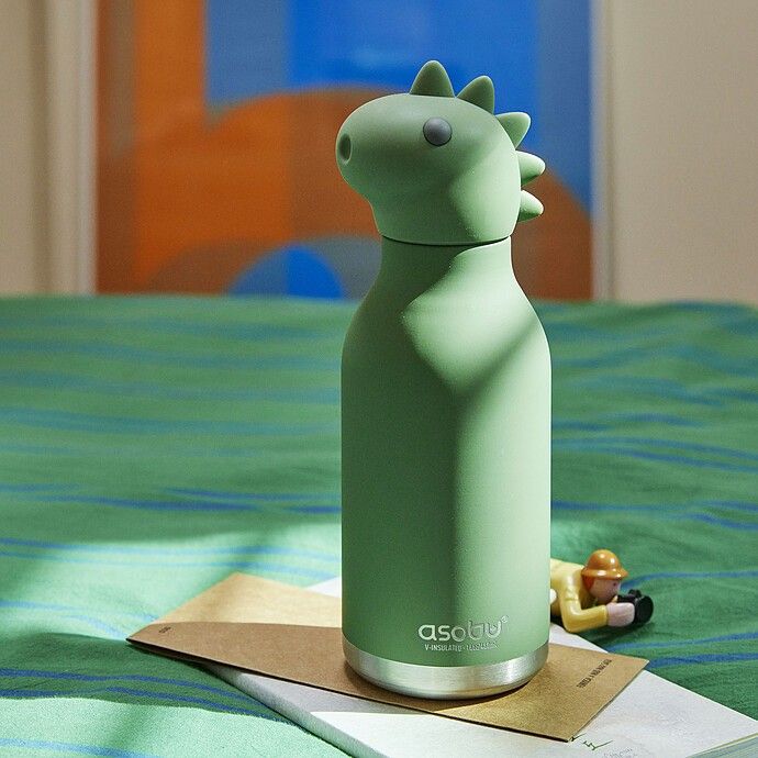 Gourde isotherme Bestie Dinosaure (460 ml) (Asobu) - Couverture