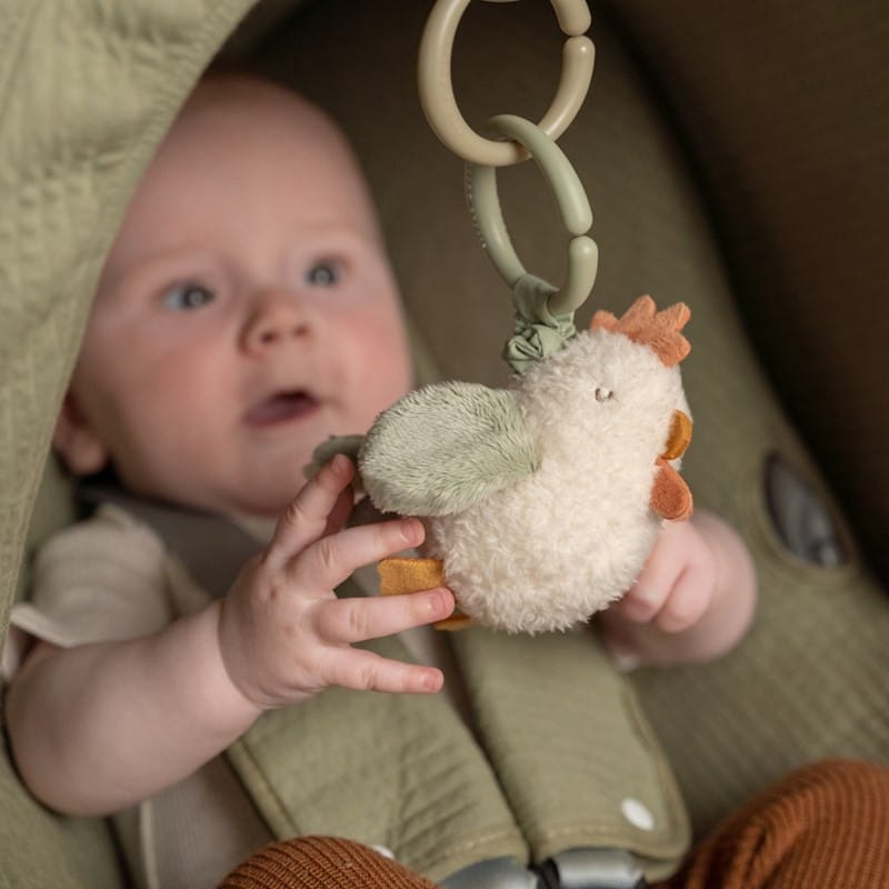 Peluche vibrante poule (Little Dutch) - Couverture