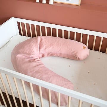 Coussin d'Allaitement Big Flopsy Lin - Dusty Rose (Béaba) - Couverture