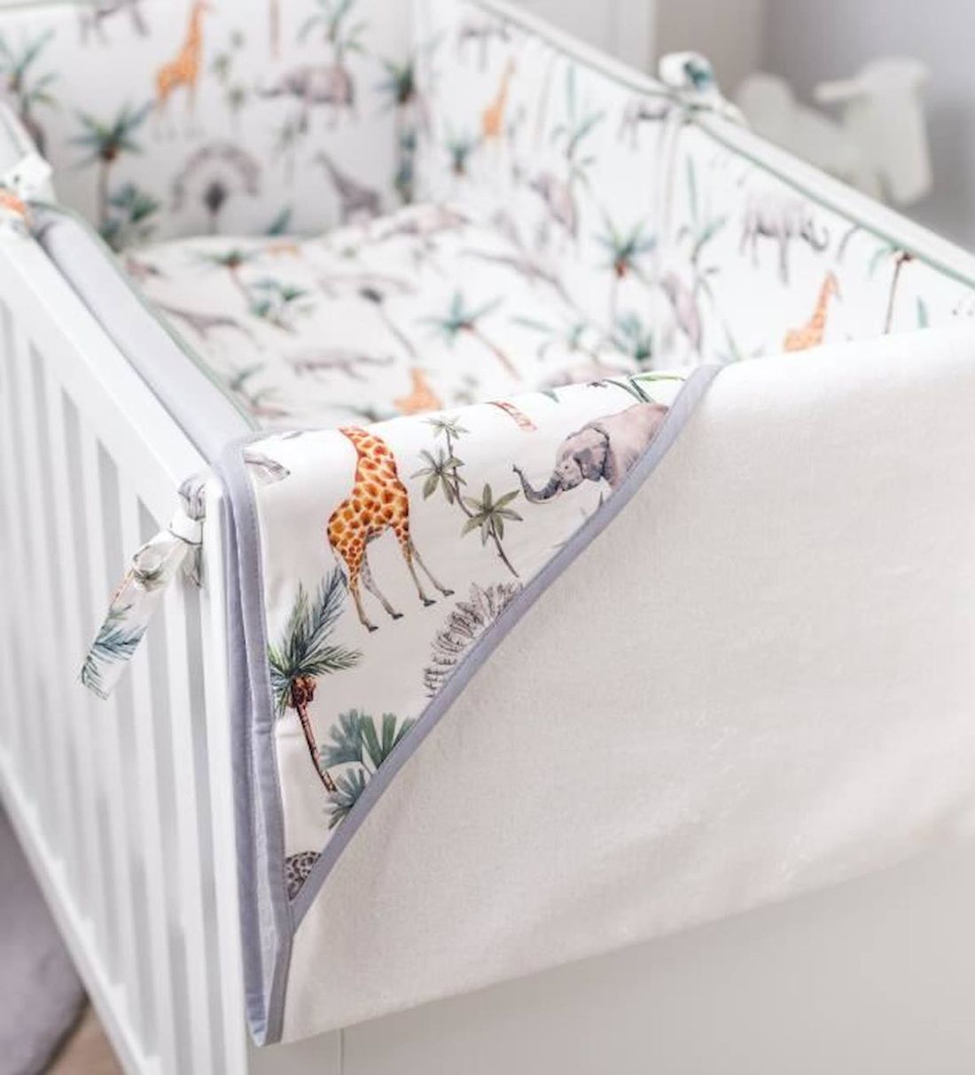 Grande cape de bain coton bambou safari (Sevira Kids) - Couverture