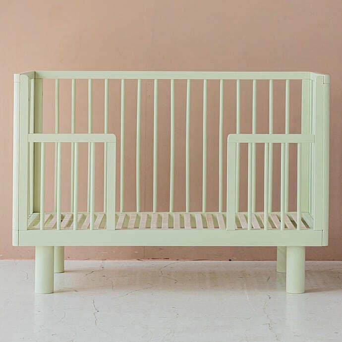 Lit Bébé Evolutif Nox Pistache - 60 x 120 cm (Karl & Fric) - Couverture