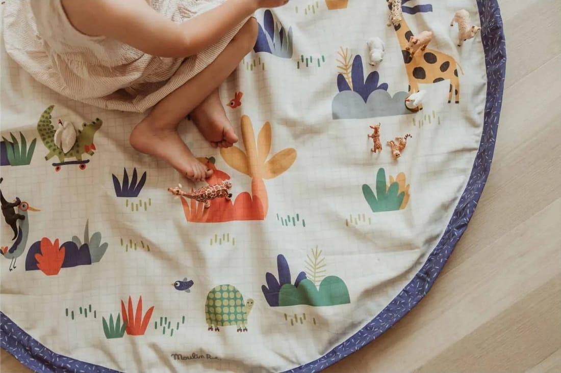 Play and Go - Sac / Tapis de jeu Noomad Toupities  - Play&Go x Moulin Roty (Play and Go) - Couverture