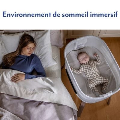 Lit d'appoint Cododo Eluma Nest Luna (Graco) - Couverture